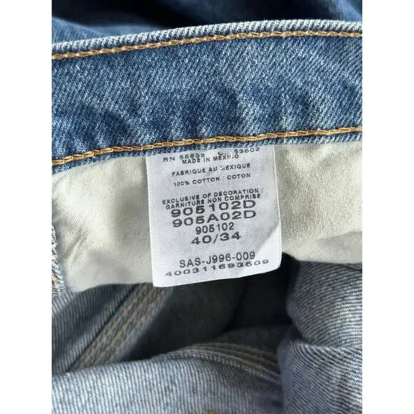 Cabela’s Outdoor Gear Men’s 44x34 Stonewashed Straight Leg Carpenter Work Jeans - Picture 8 of 9